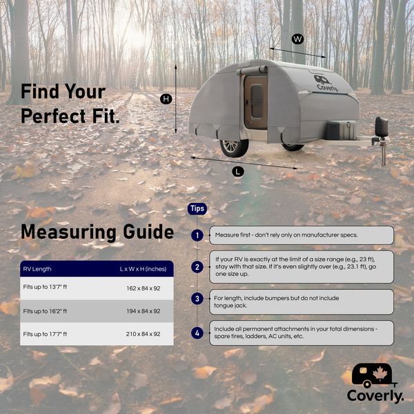 Teardrop Trailer Cover