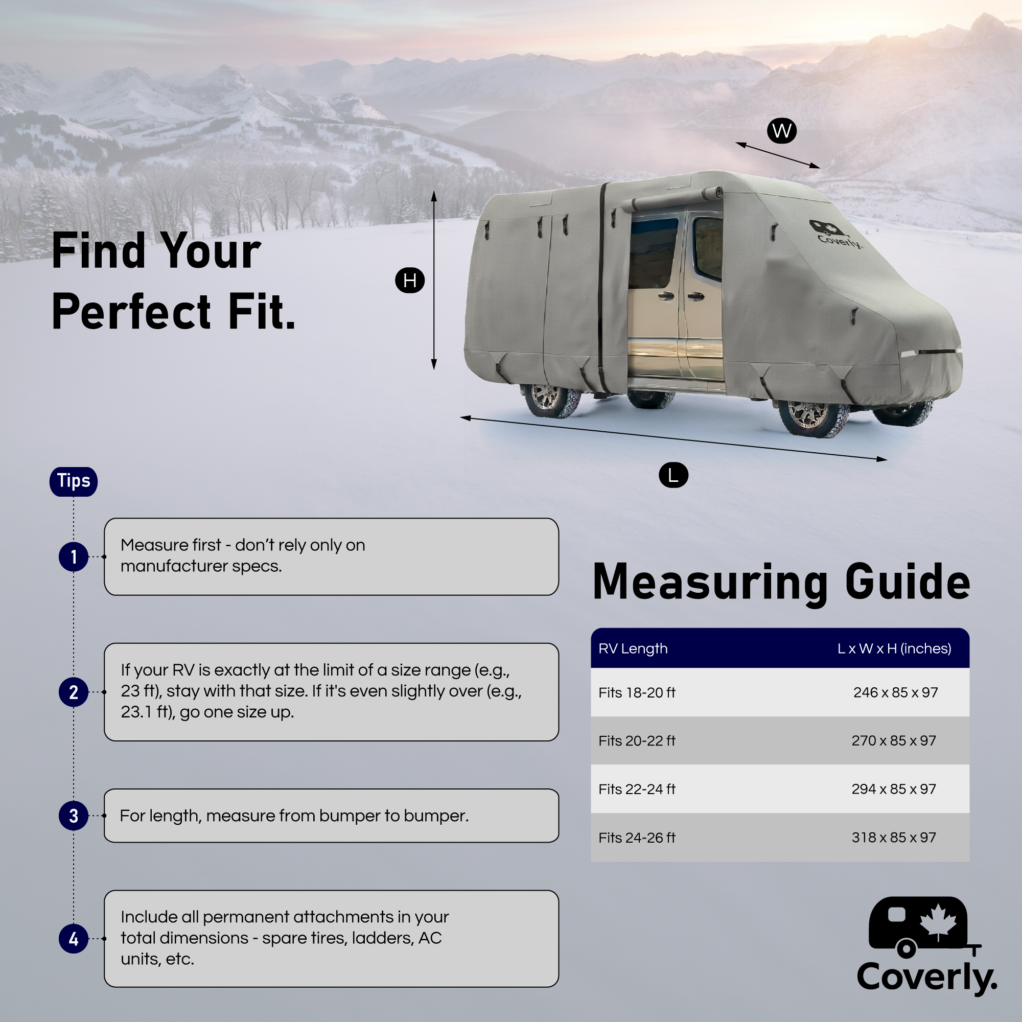 Class B RV Cover