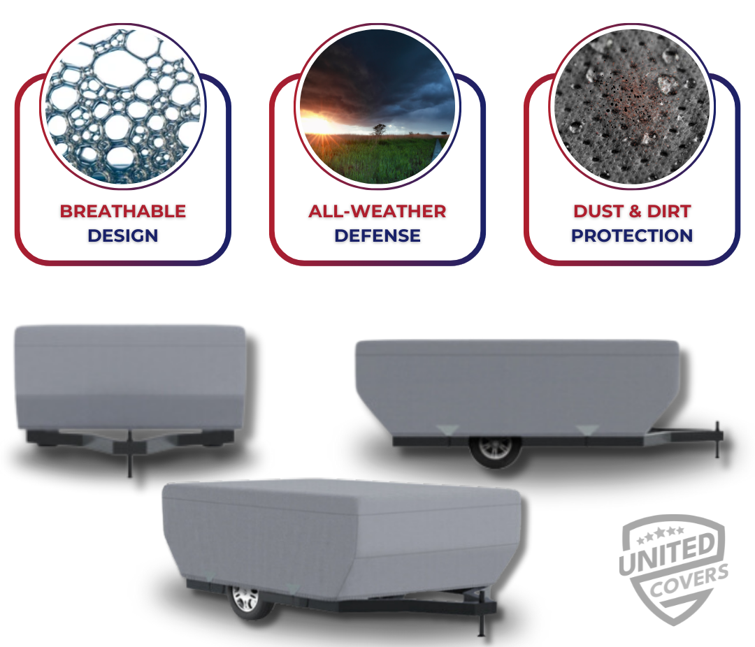 Folding Pop-up Camper Cover